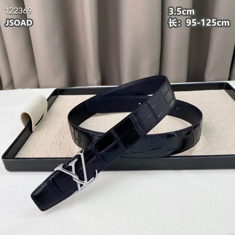 LV belt 35mmX95-125cm 8L04